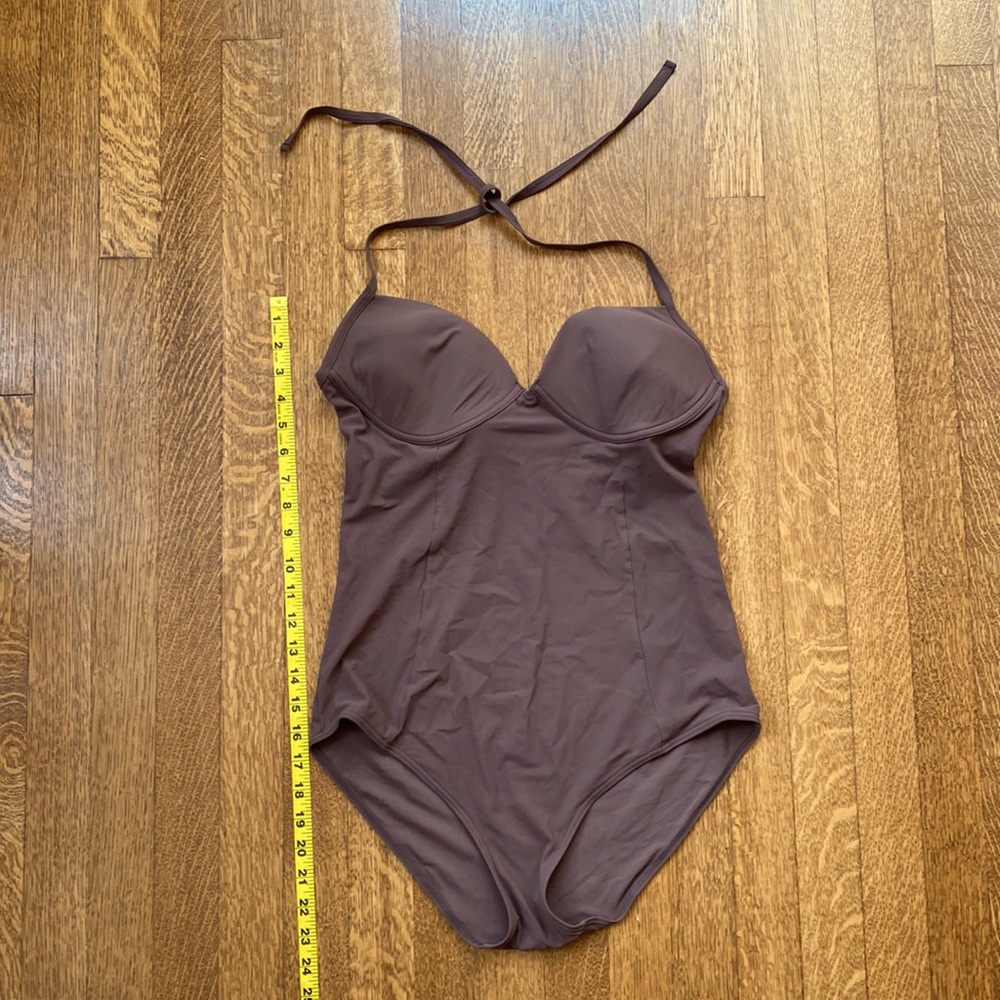 Calvin Klein one piece halter swimsuit